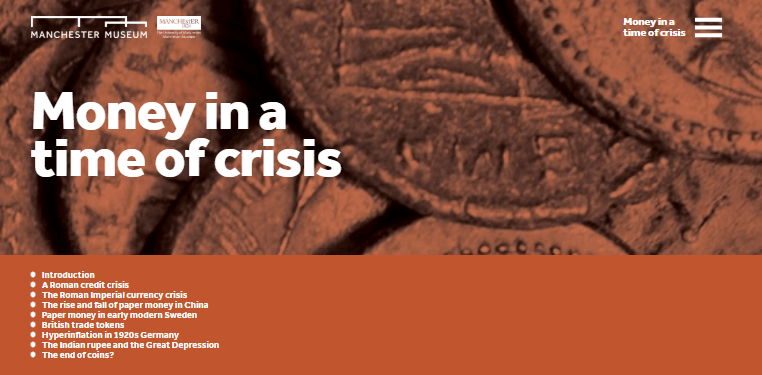 ‘Money in a time of crisis’, la mostra online sul&nbsp;denaro